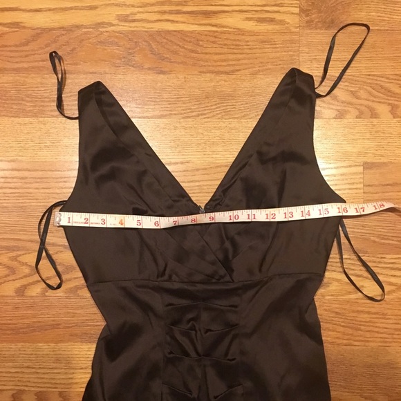 Calvin Klein Satin SL Dress Size 2 - Picture 7 of 8